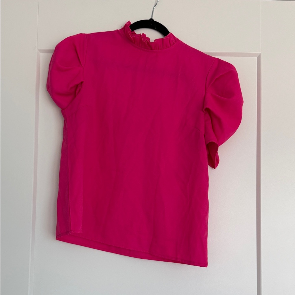 Amazon Vibrant Pink Blouse